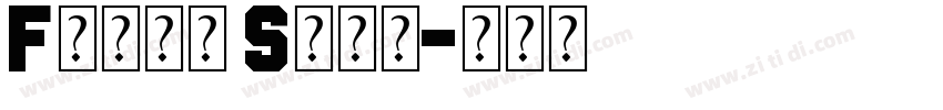 Flame Sans字体转换